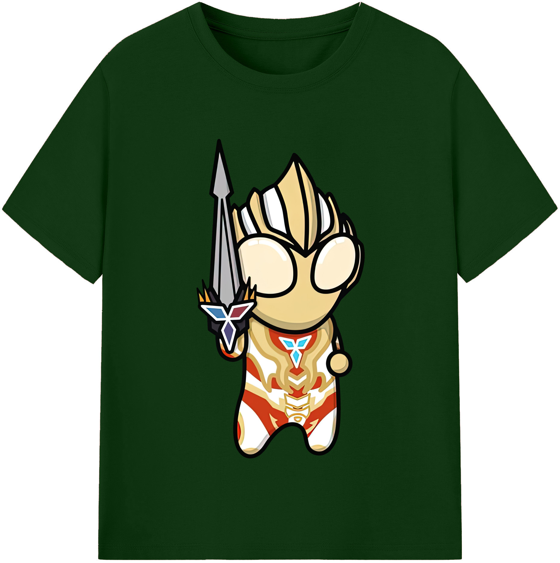 （画像用） ウルトラマン Ultraman 綿100％半袖Tシャツ（フロントプリント）